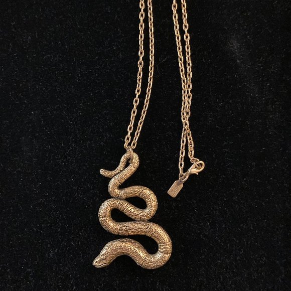 PERFECT PATCH NYC SNAKE NECKLACE - Picture 1 of 5